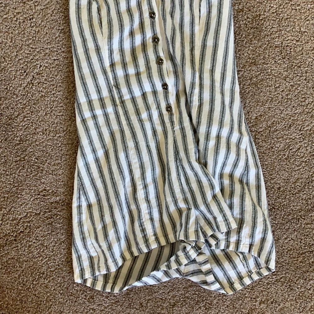 Sky and Sparrow Striped Rhomper - Picture 3 of 3